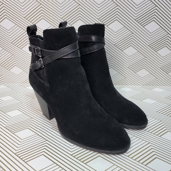 Alex Marie Black Ankle Boots  NWOB - Picture 1 of 9